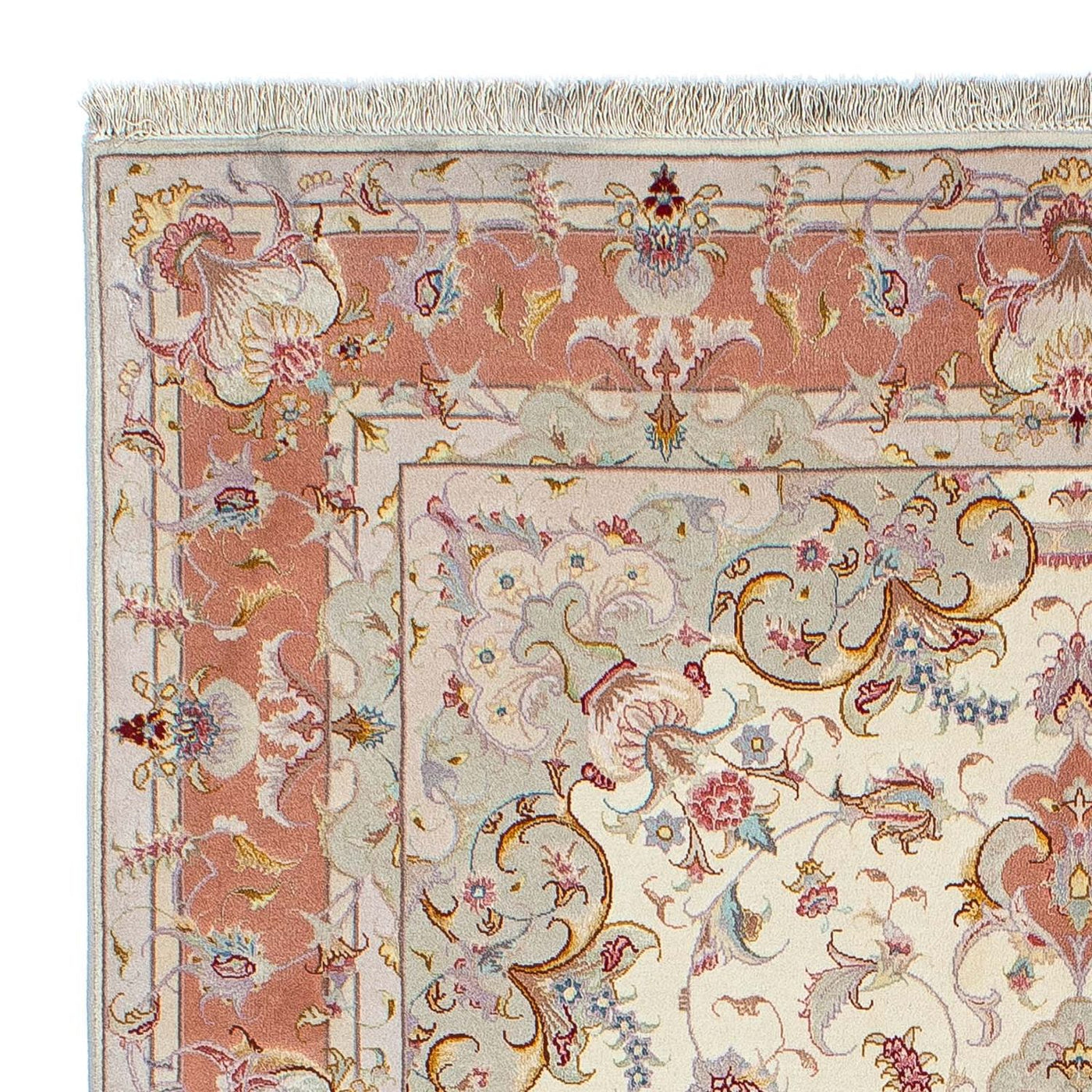 Tabriz - 50 Raj Rug 205x152cm - Persian Rugs