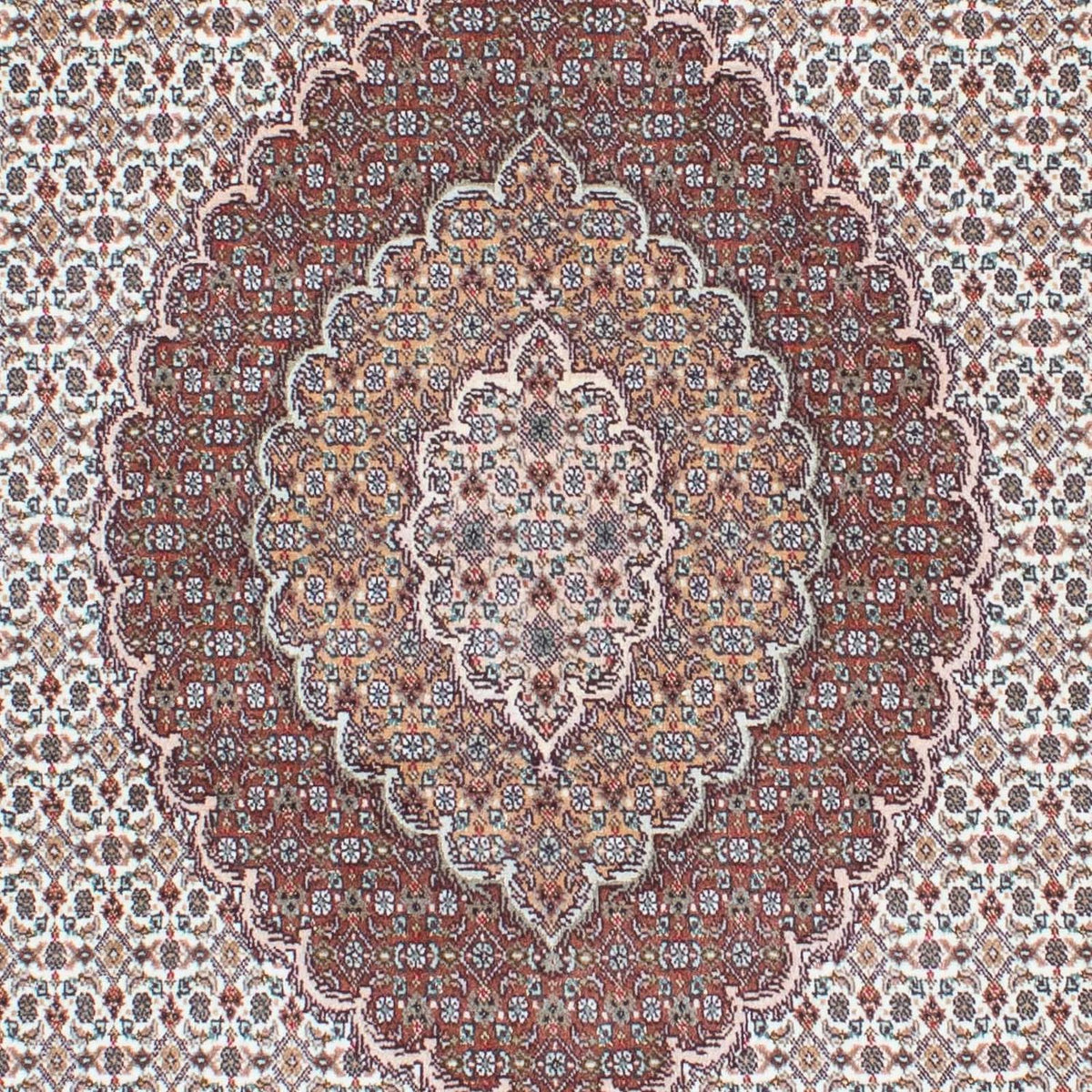 Perser Rug - Tabriz - 210 x 151 cm - light brown