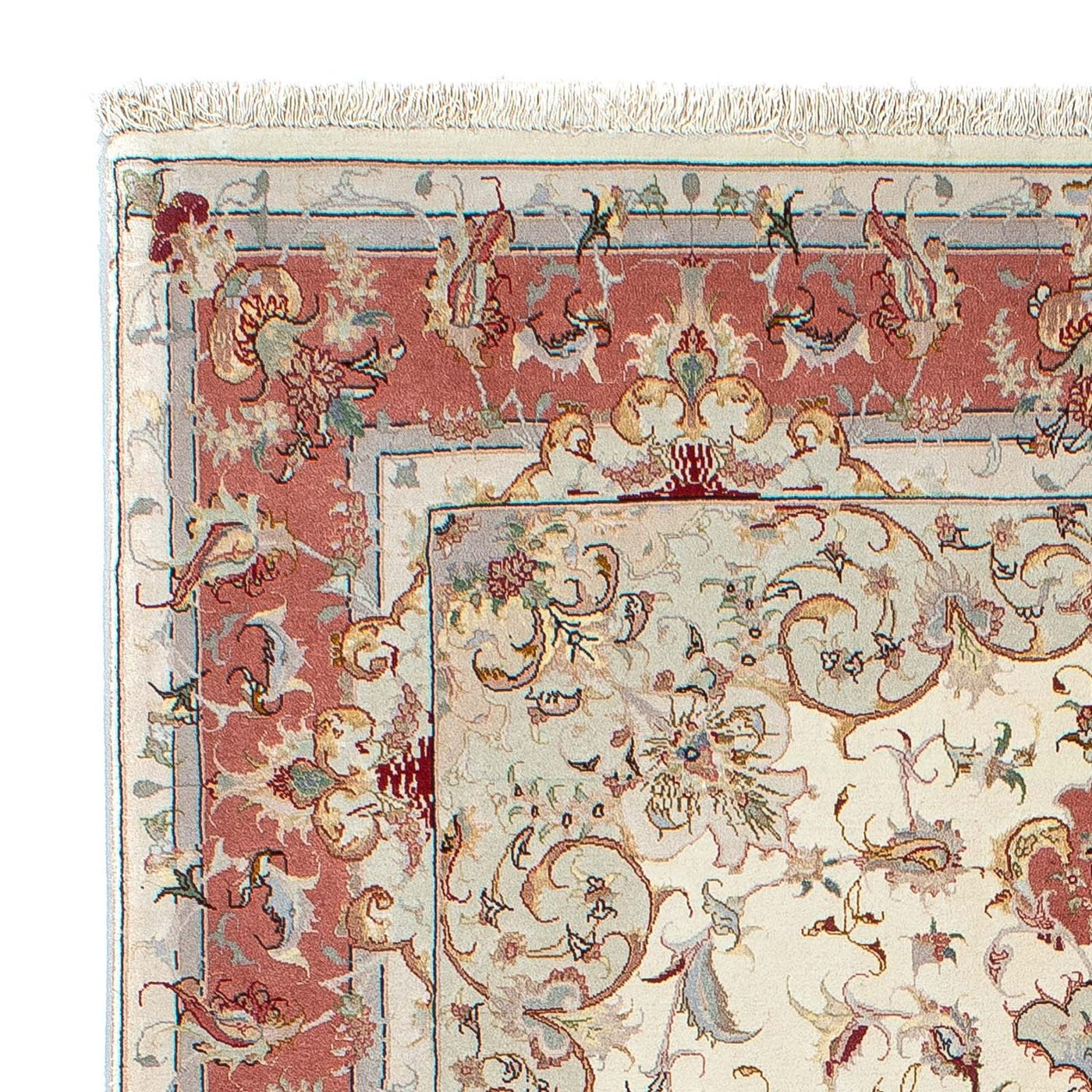 Tabriz - 50 Raj Rug 202x151cm - Persian Rugs