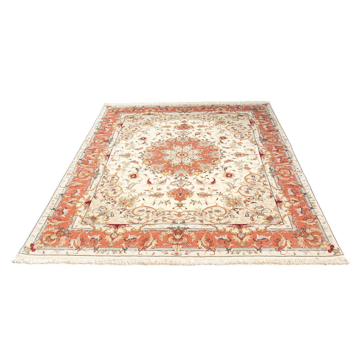 Perser Rug - Tabriz - Royal - 202 x 151 cm - beige