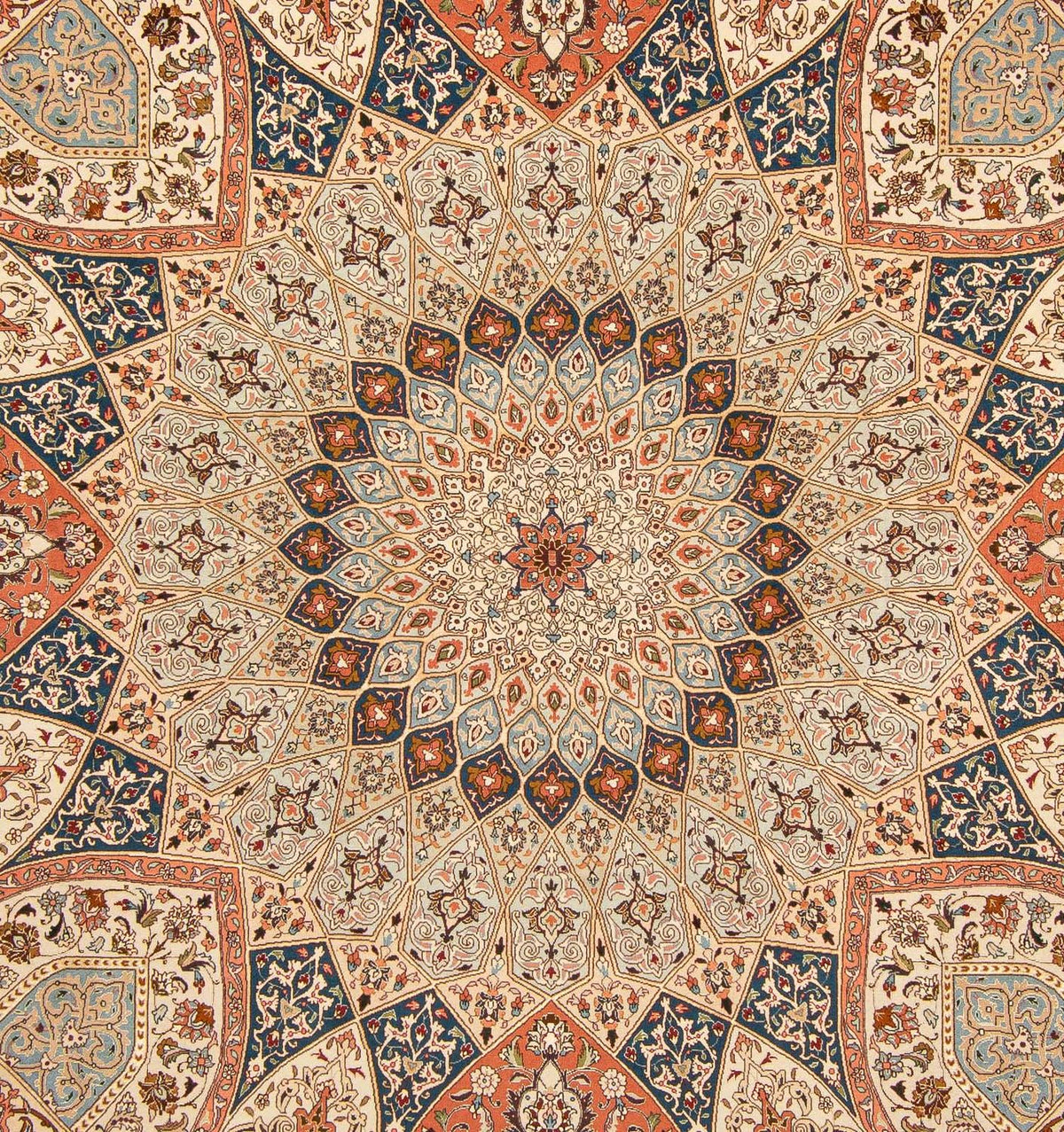 Perser Rug - Tabriz - Royal square  - 264 x 253 cm - light brown