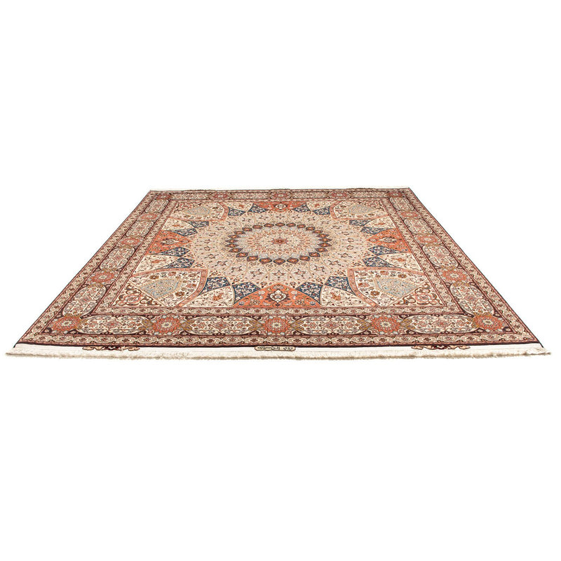 Perser Rug - Tabriz - Royal square  - 264 x 253 cm - light brown
