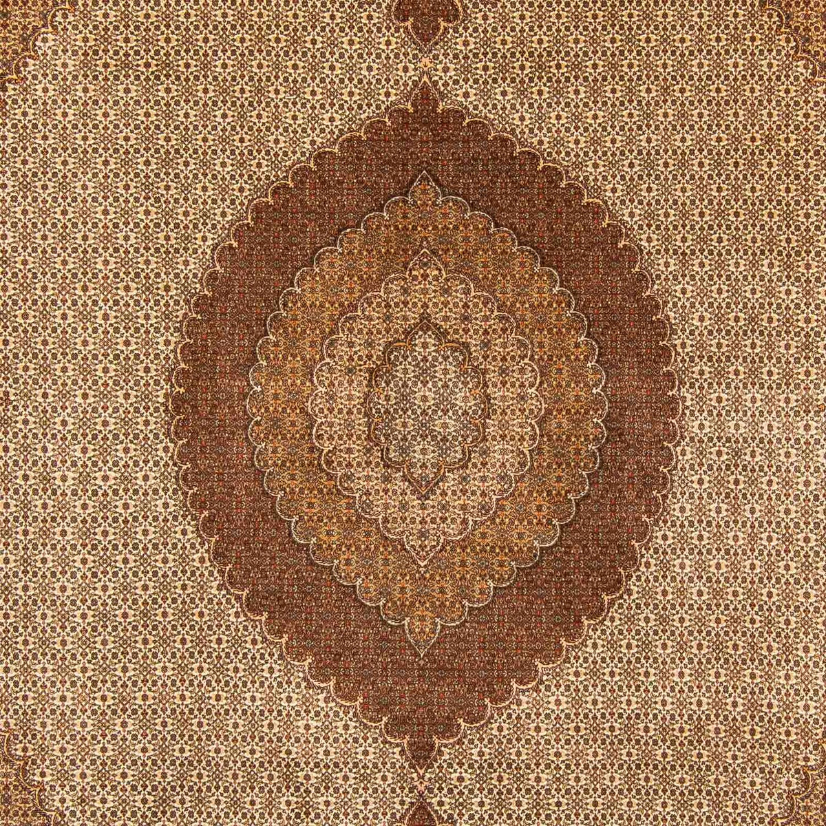 Perser Rug - Tabriz - 403 x 302 cm - light brown
