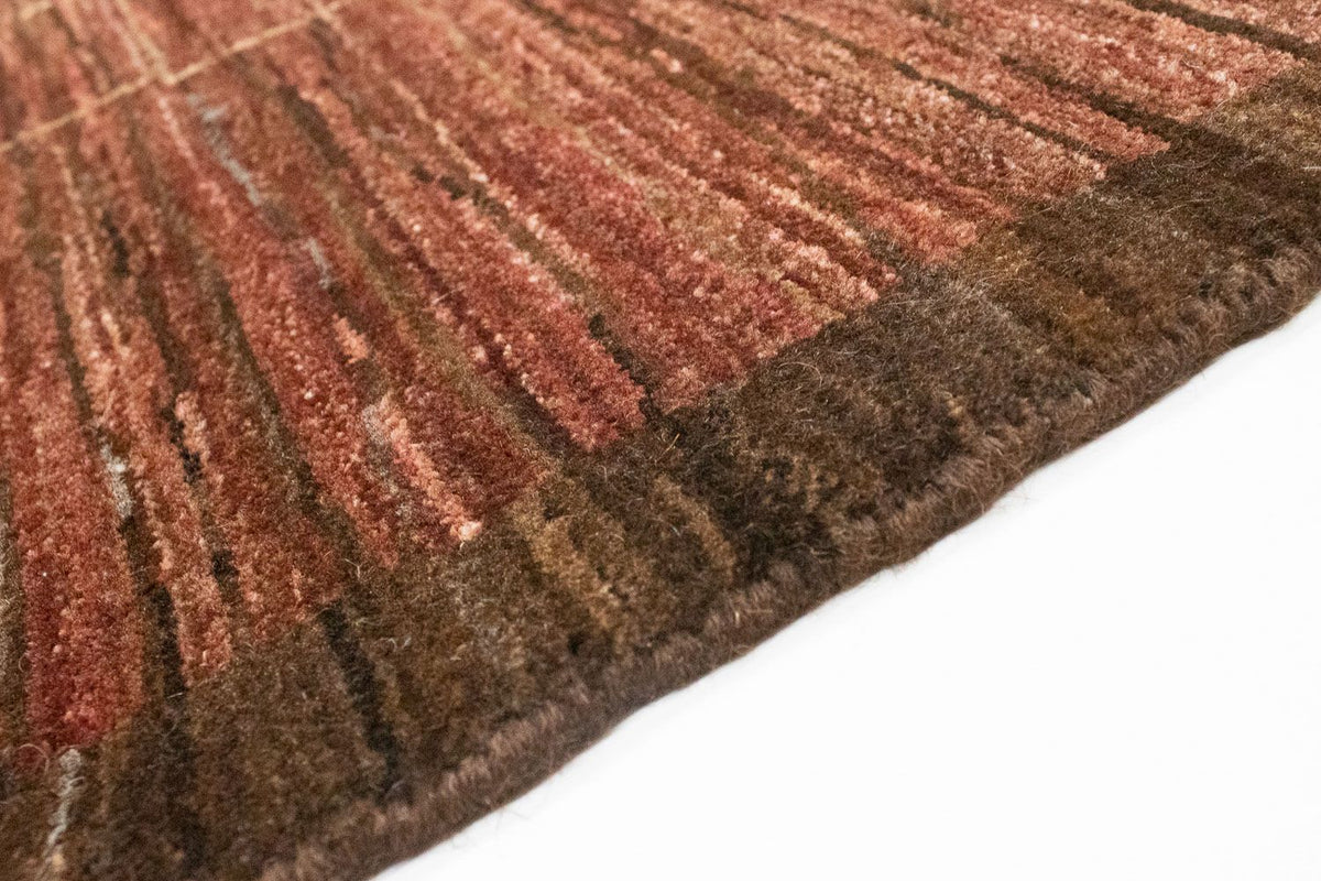 Gabbeh Rug - Loribaft Perser - 209 x 160 cm - light chocolate