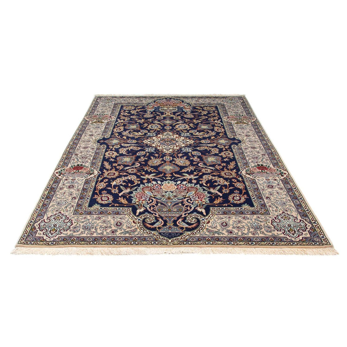 Perser Rug - Isfahan - Premium - 235 x 160 cm - dark blue