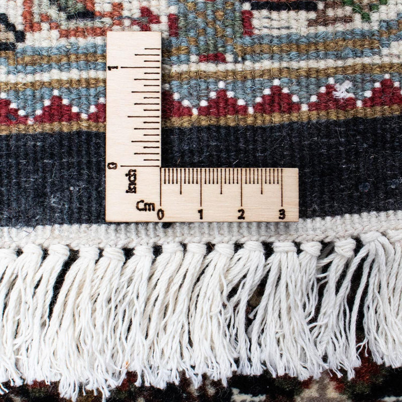 Runner Perser Rug - Tabriz - 401 x 82 cm - dark blue