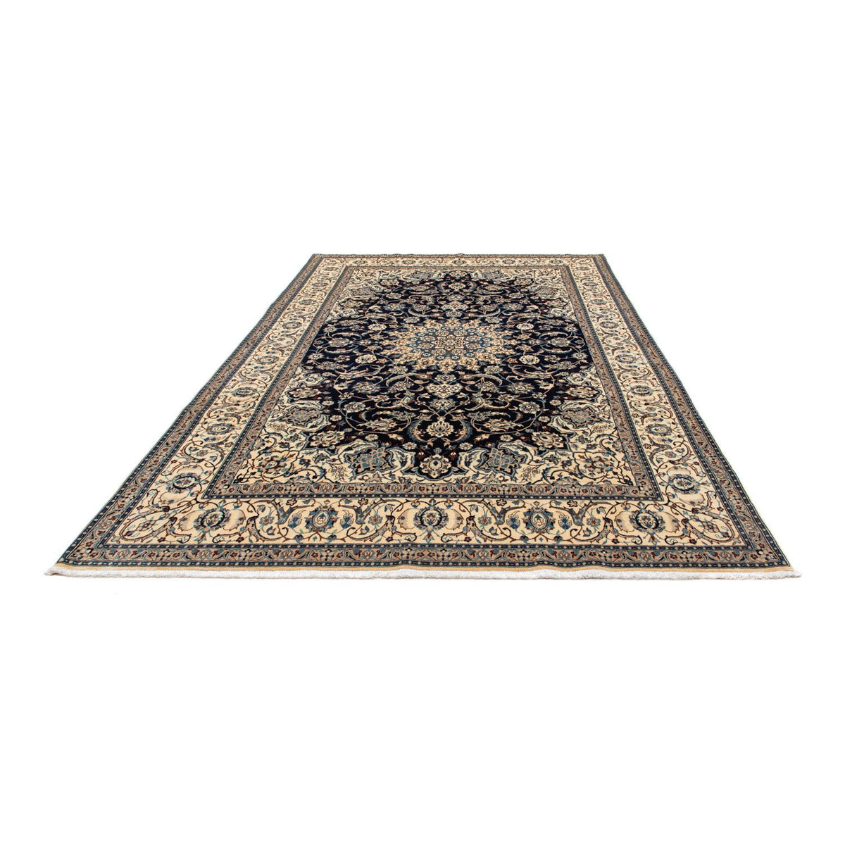 Perser Rug - Nain - Royal - 309 x 203 cm - black