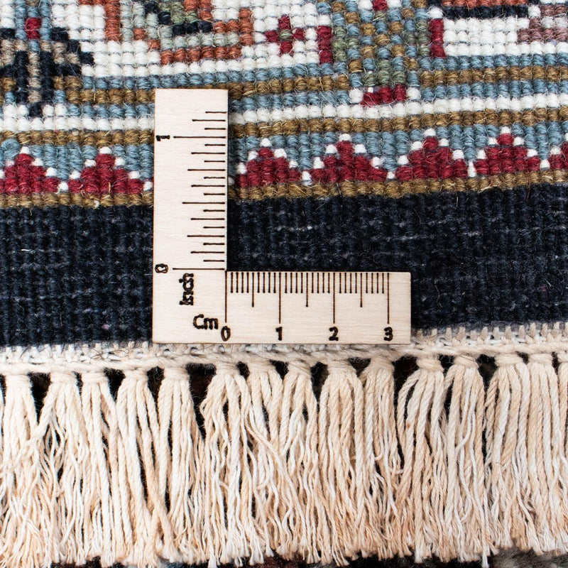 Runner Perser Rug - Tabriz - 254 x 80 cm - dark blue