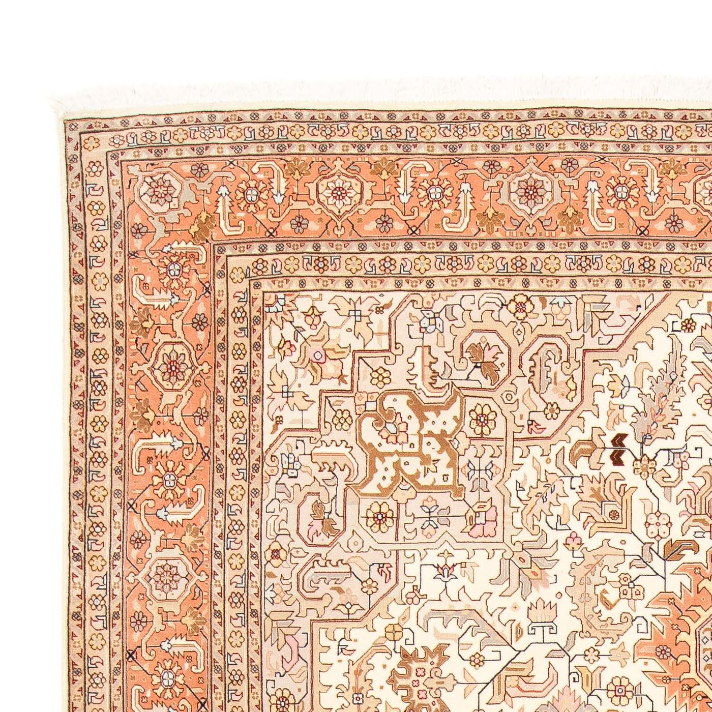Tabriz - 50 Raj Rug 305x202cm - Persian Rugs