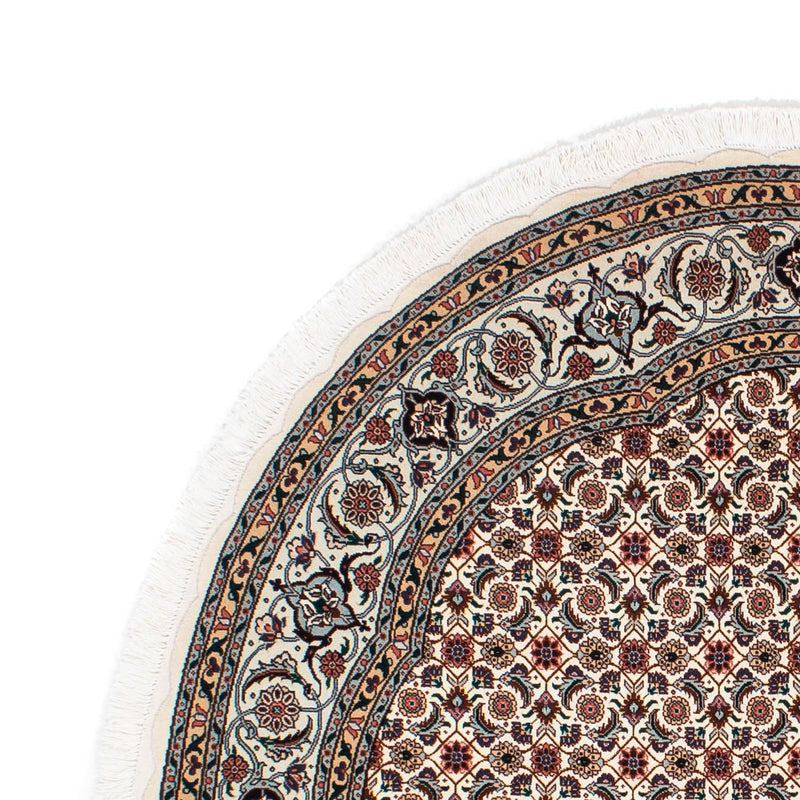 Perser Rug - Tabriz - Royal round  - 151 x 151 cm - beige
