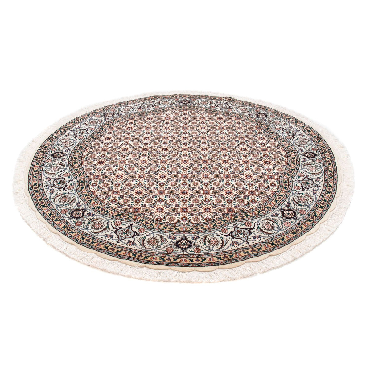 Perser Rug - Tabriz - Royal round  - 151 x 151 cm - beige