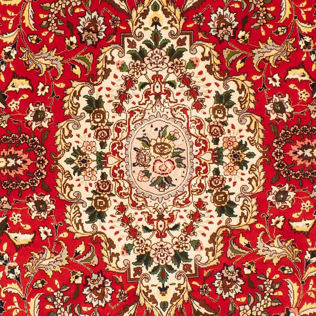 Perser Rug - Tabriz - Royal oval  - 200 x 130 cm - red
