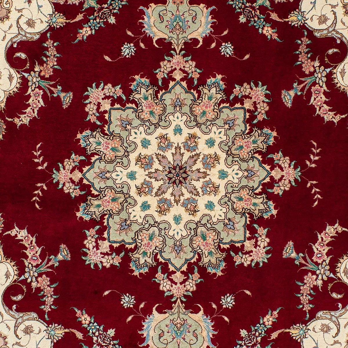 Perser Rug - Tabriz - Royal - 204 x 153 cm - dark red