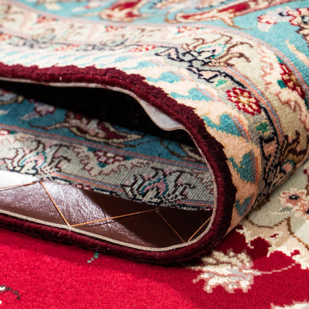 Perser Rug - Tabriz - Royal - 204 x 153 cm - dark red