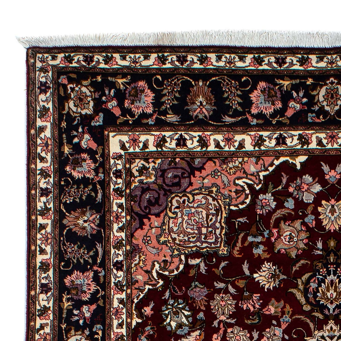 Tabriz - 50 Raj Rug 214x153cm - Persian Rugs