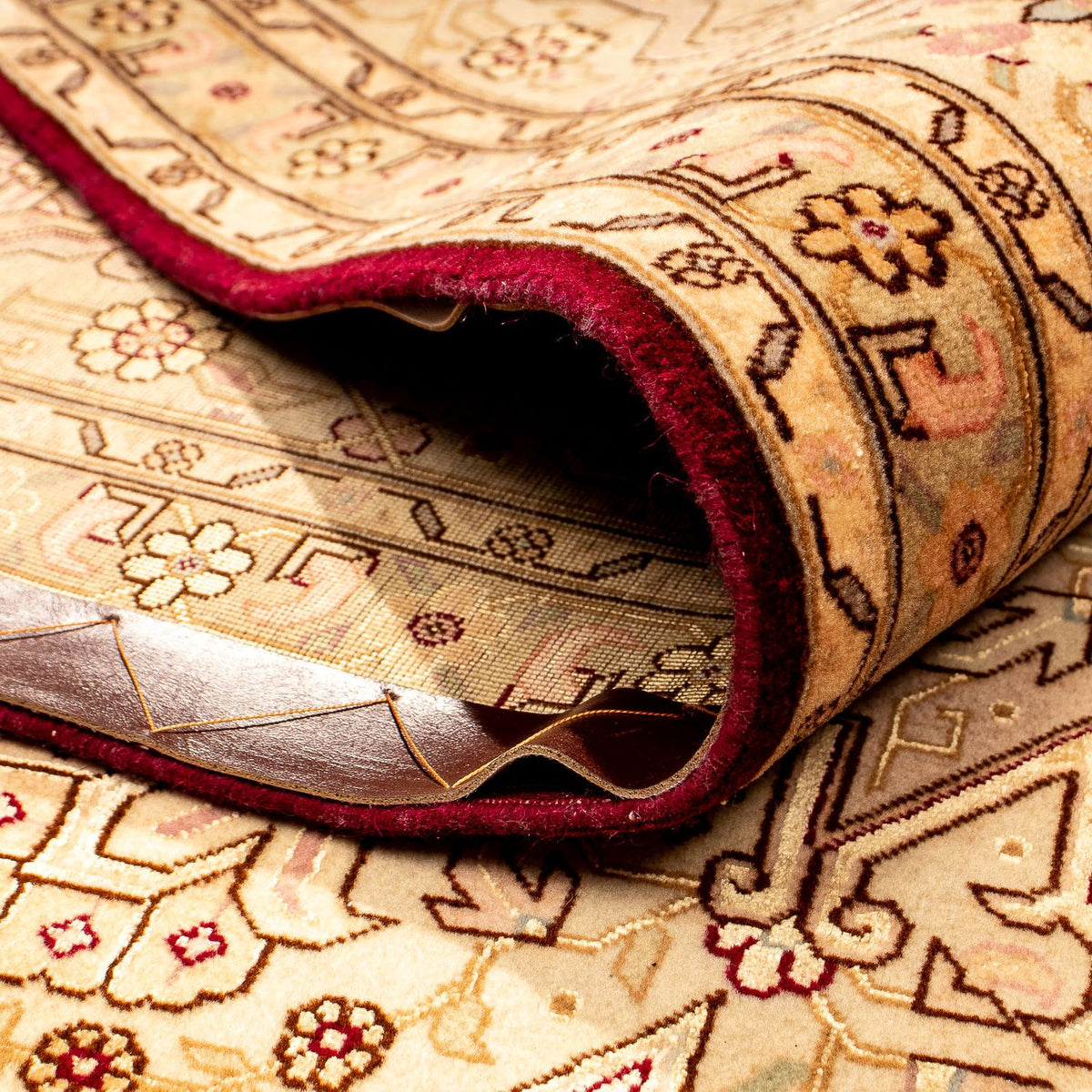 Perser Rug - Tabriz - Royal - 346 x 245 cm - light brown