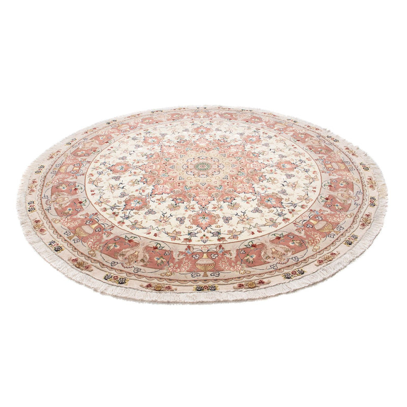 Perser Rug - Tabriz - Royal round  - 207 x 207 cm - beige