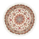 Tabriz - 50 Raj Rug 100x100cm - Persian Rugs