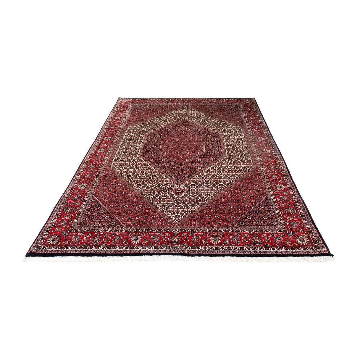Perser Rug - Bidjar - 251 x 171 cm - dark red
