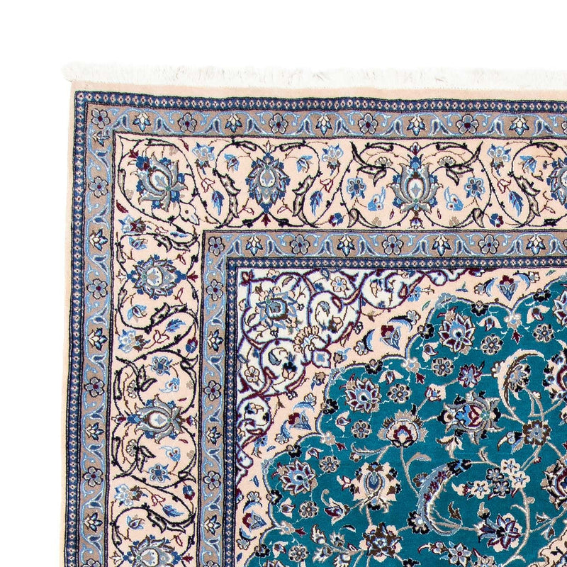 Perser Rug - Nain - Premium - 305 x 201 cm - sea blue