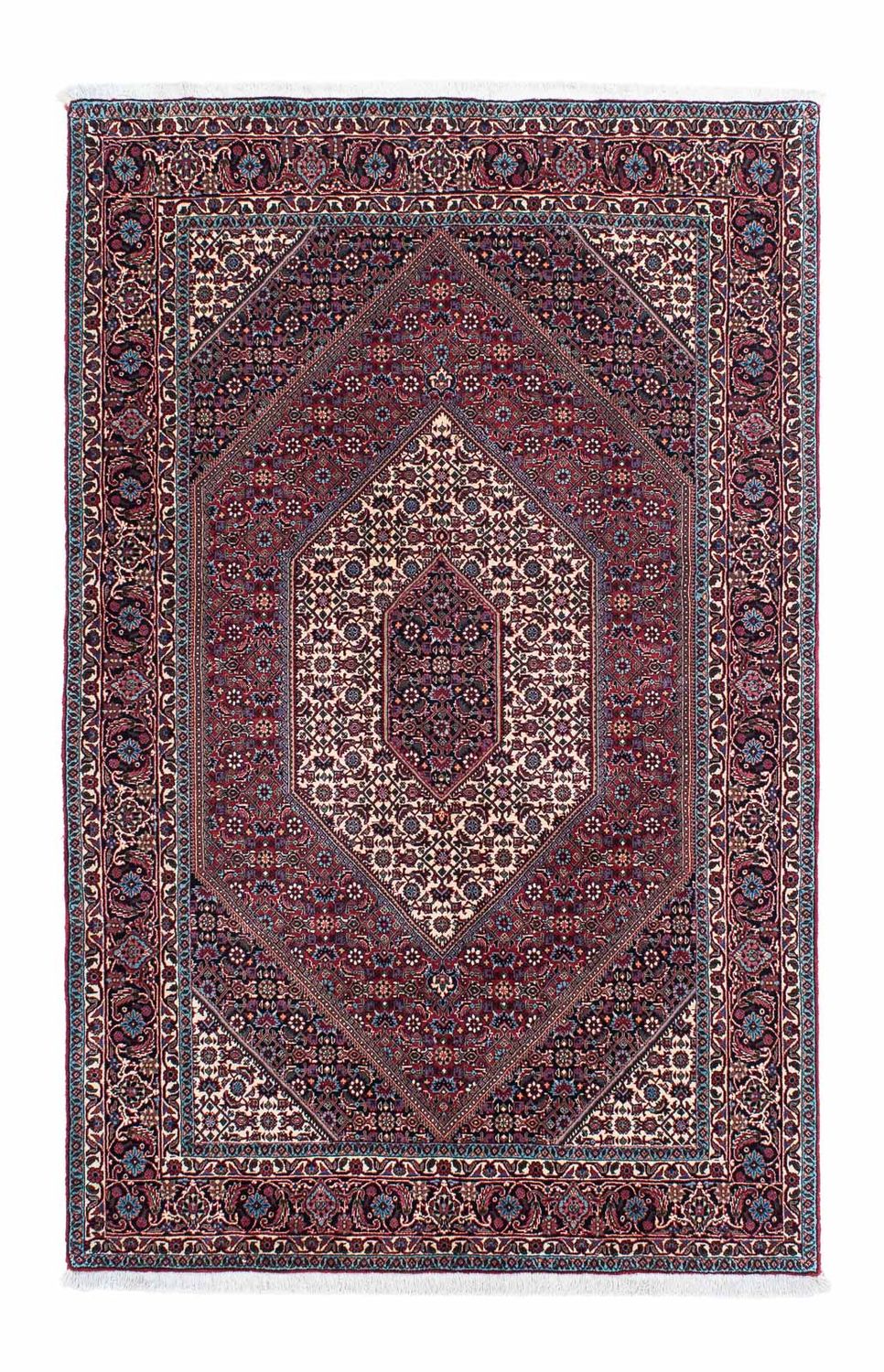 Perser Rug - Bidjar - 203 x 130 cm - light red
