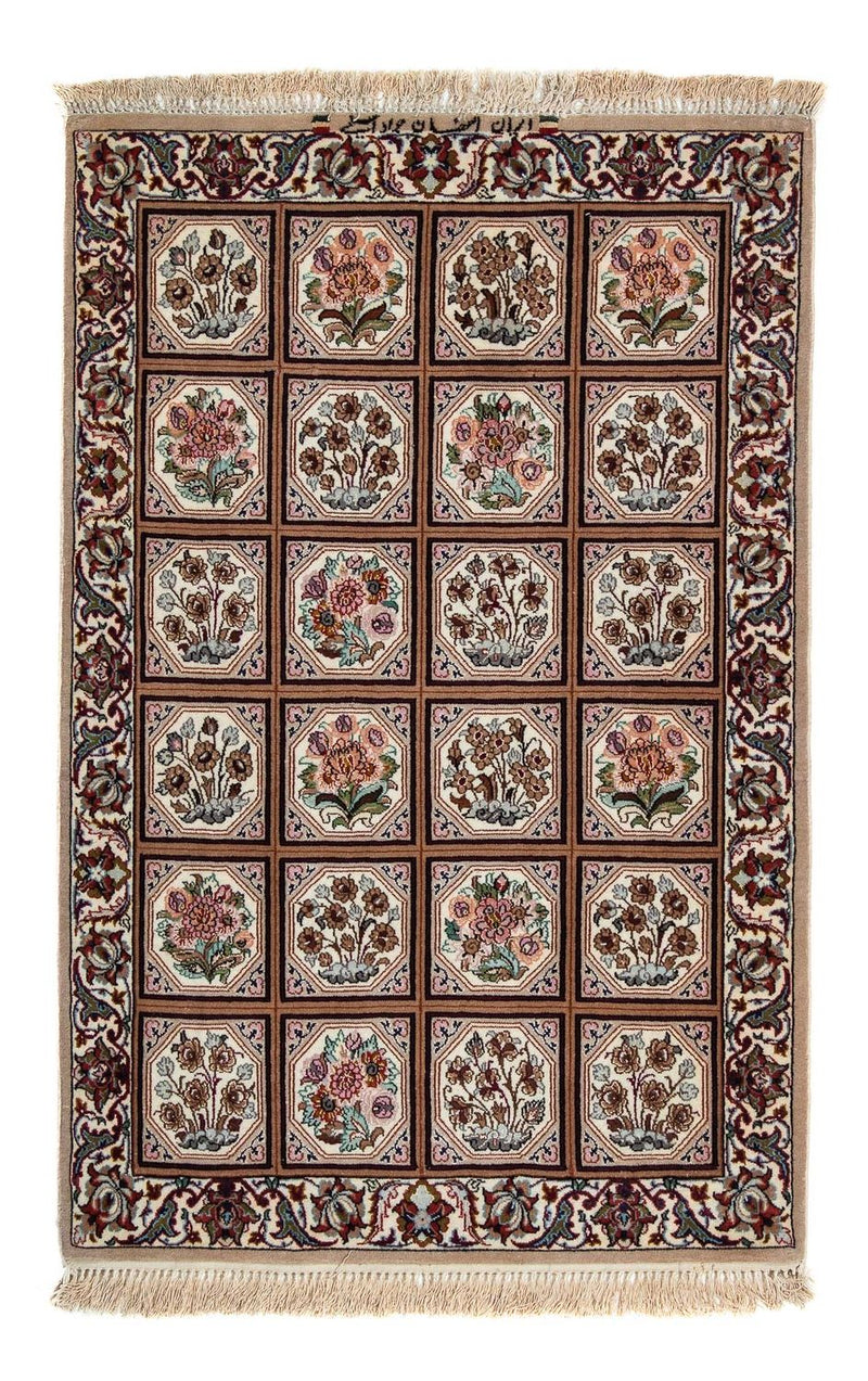 Perser Rug - Isfahan - Premium - 103 x 70 cm - light brown