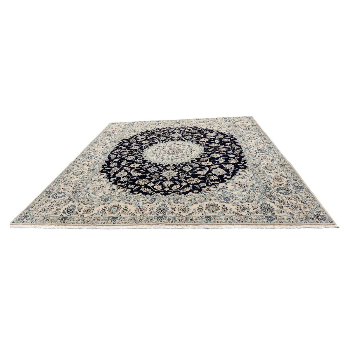 Perser Rug - Nain - Royal - 298 x 252 cm - black
