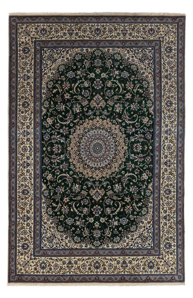 Perser Rug - Nain - Royal - 354 x 245 cm - dark green