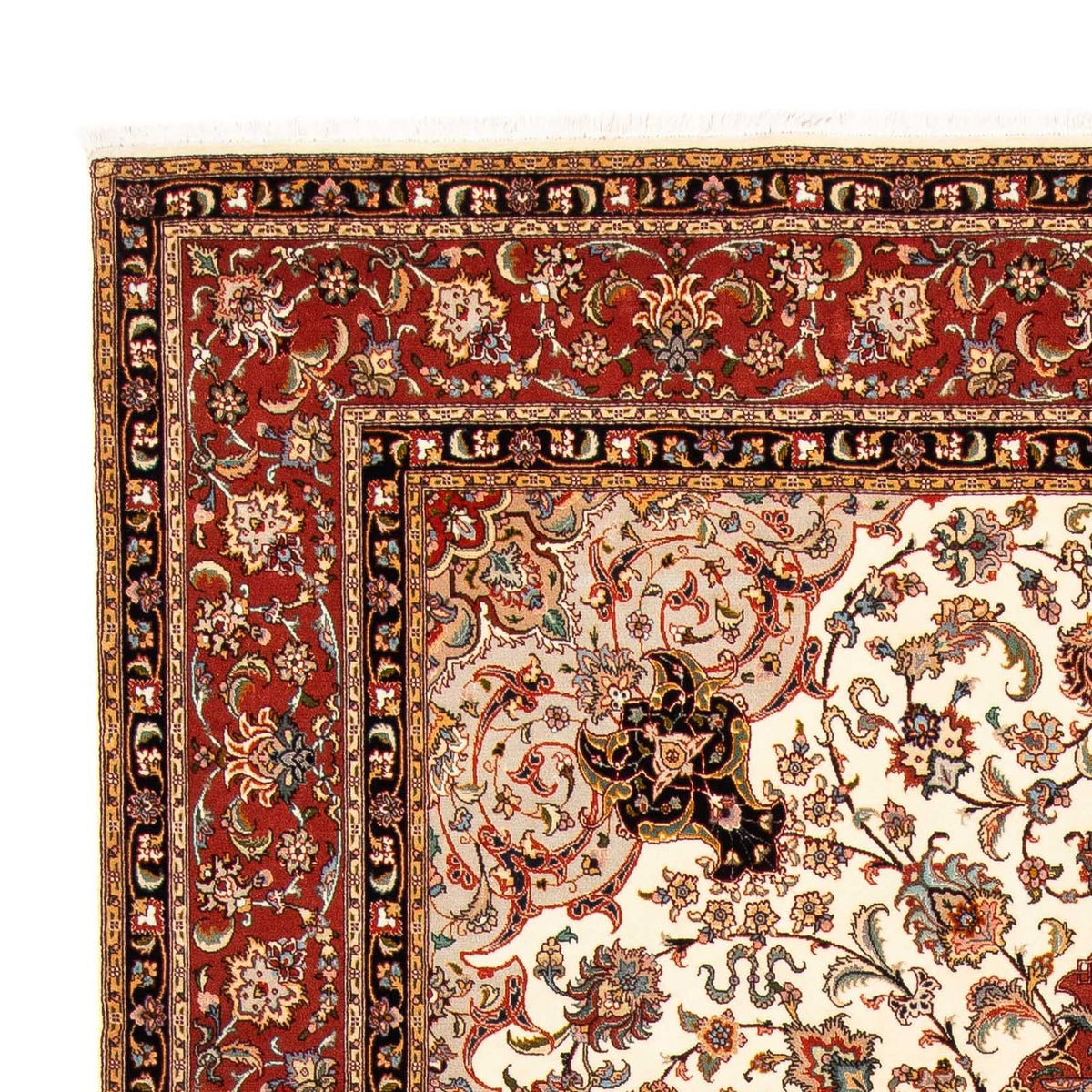 Tabriz - 50 Raj Rug 201x303cm - Persian Rugs
