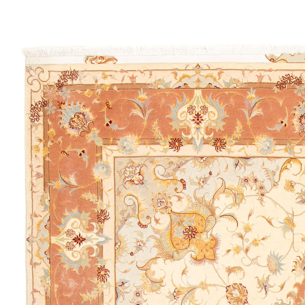 Tabriz - 50 Raj Rug 203x312cm - Persian Rugs