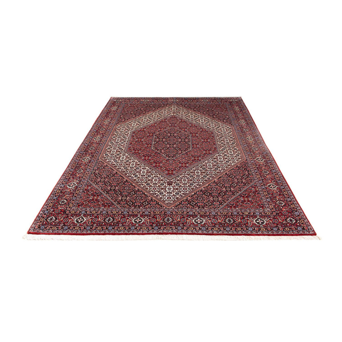 Perser Rug - Bidjar - 241 x 170 cm - dark red