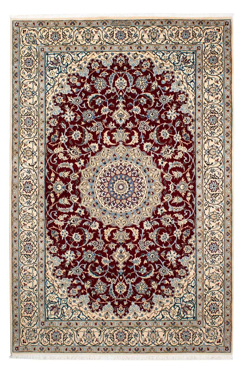 Perser Rug - Nain - Royal - 242 x 155 cm - dark red