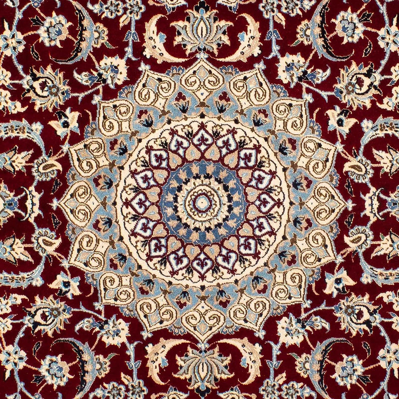 Perser Rug - Nain - Royal - 242 x 155 cm - dark red