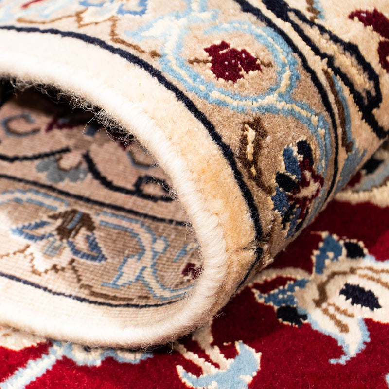 Perser Rug - Nain - Royal - 242 x 155 cm - dark red