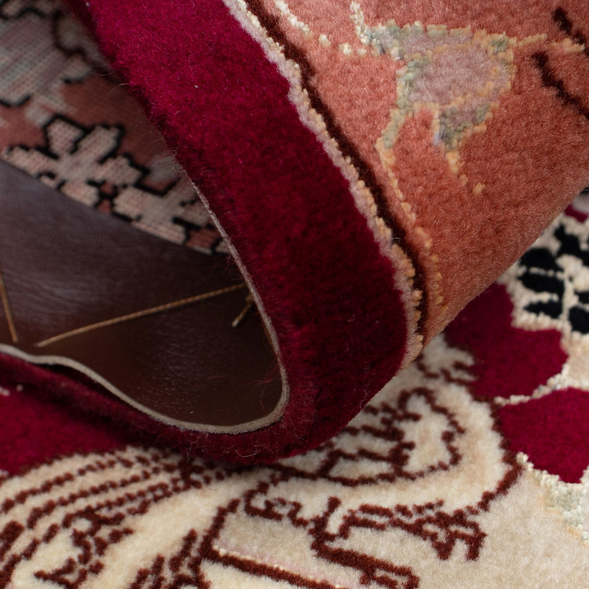 Perser Rug - Tabriz - Royal - 85 x 61 cm - dark red