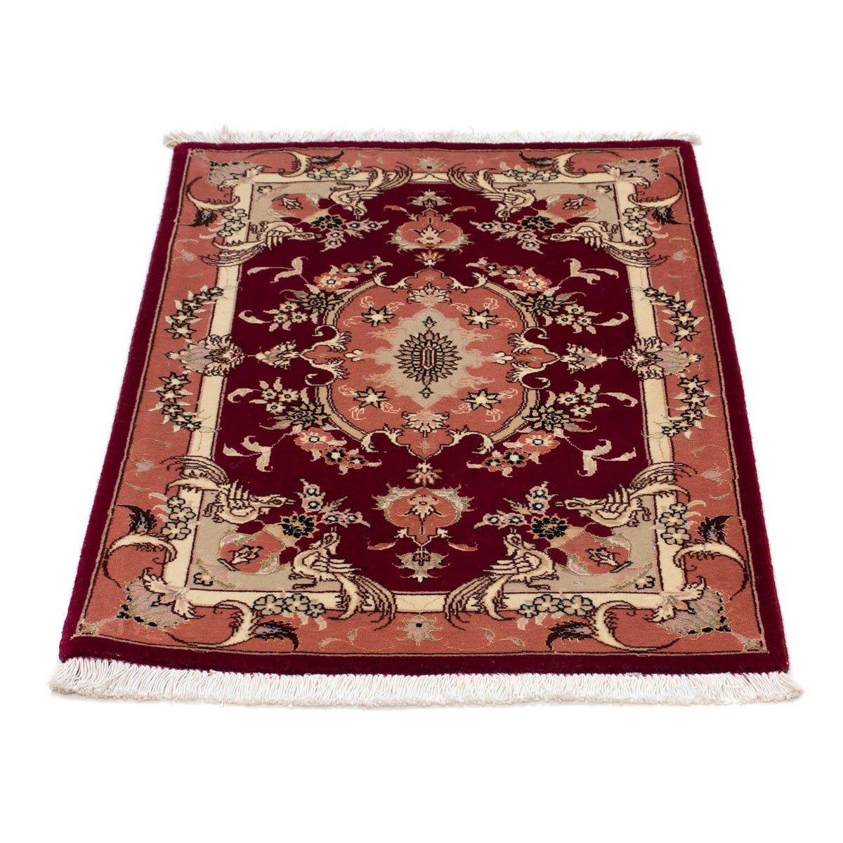 Perser Rug - Tabriz - Royal - 85 x 61 cm - dark red