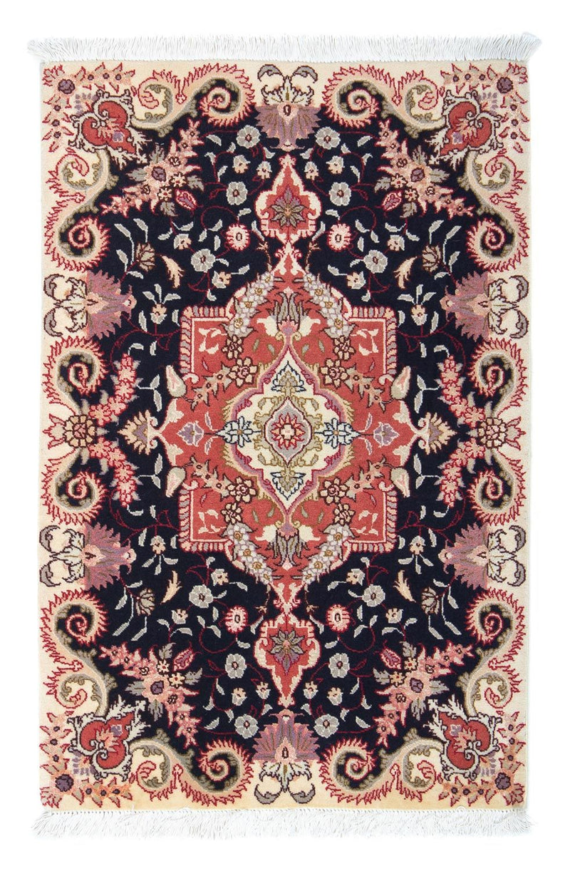 Tabriz - 50 Raj Rug 90x61cm - Persian Rugs