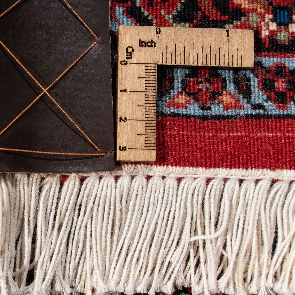 Perser Rug - Bidjar - 302 x 203 cm - dark red