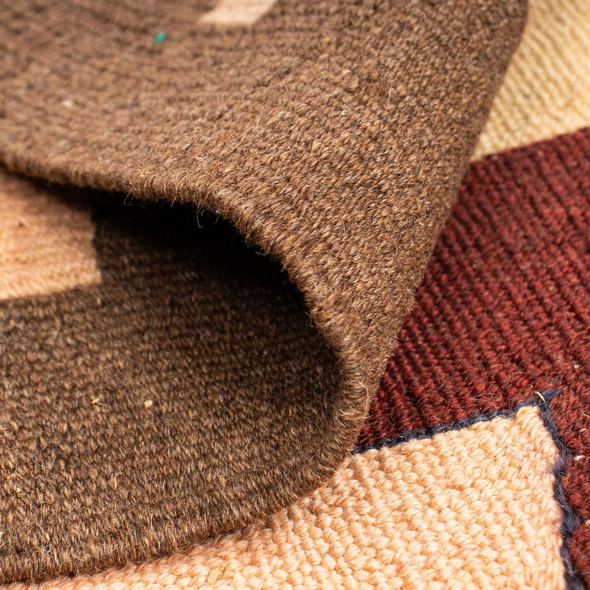 Kelim Rug - Oriental - 158 x 120 cm - light brown