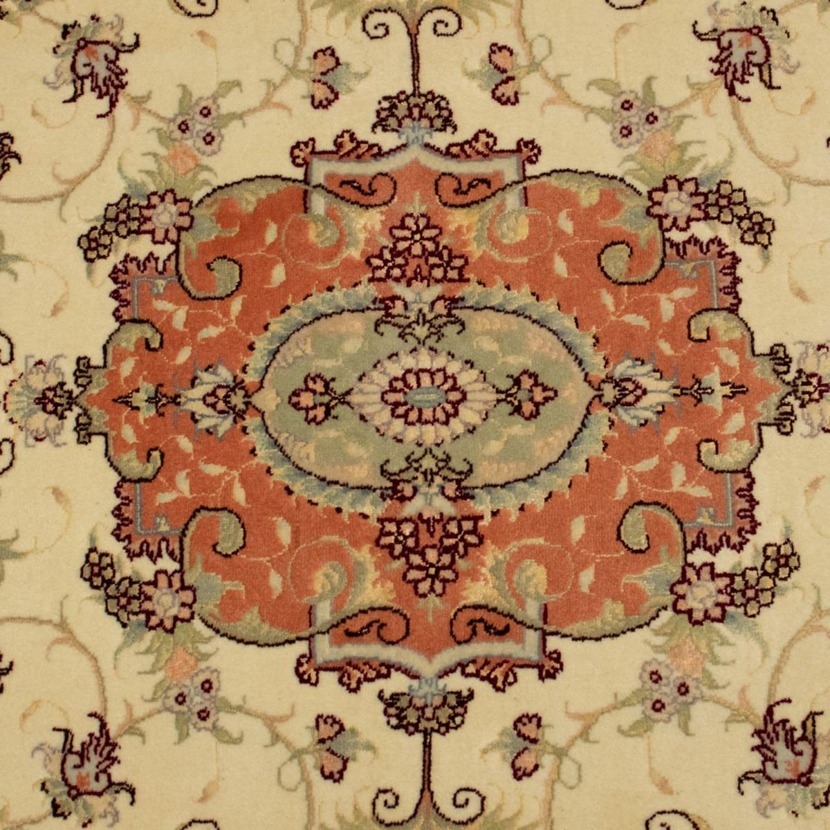 Perser Rug - Tabriz - Royal - 155 x 100 cm - beige