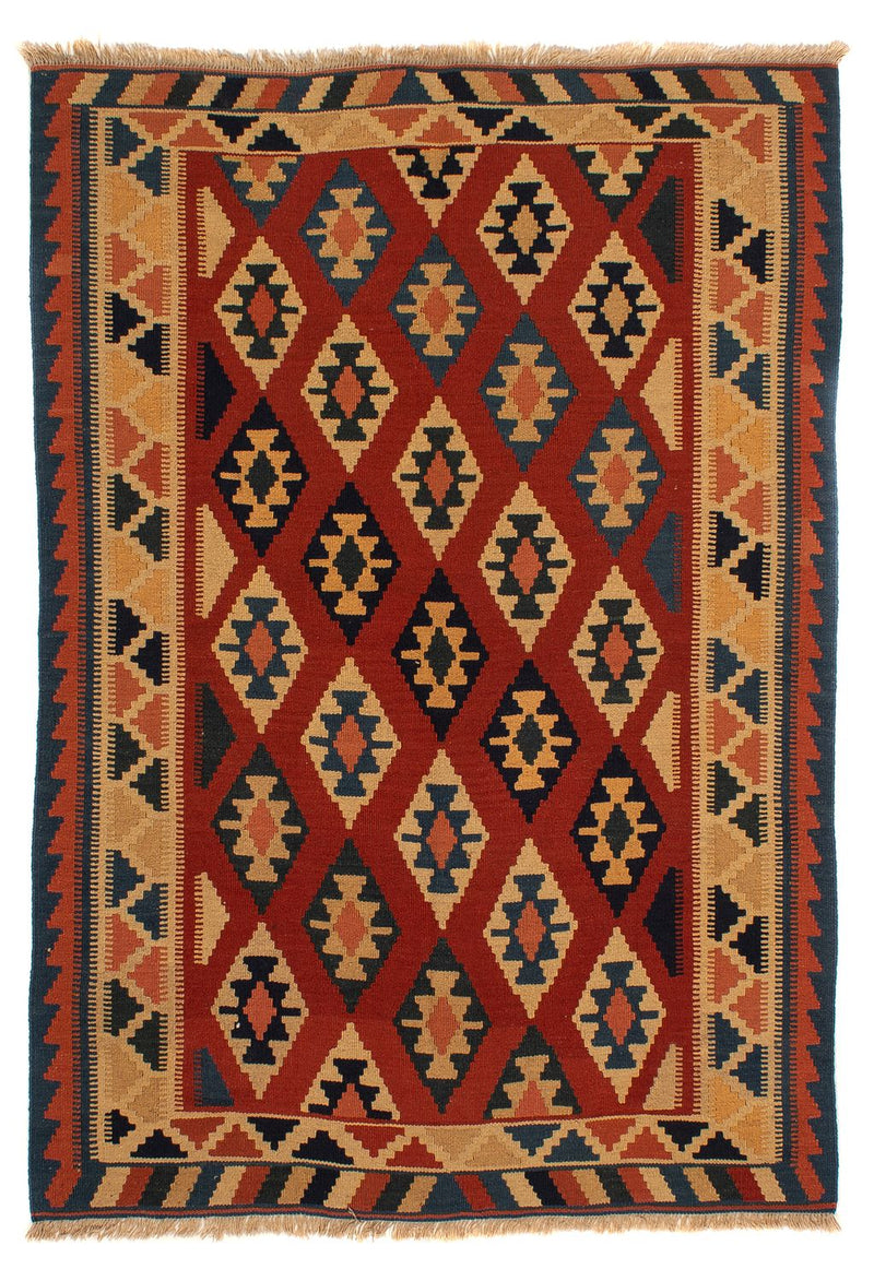 Kelim Rug - Oriental - 200 x 153 cm - rust