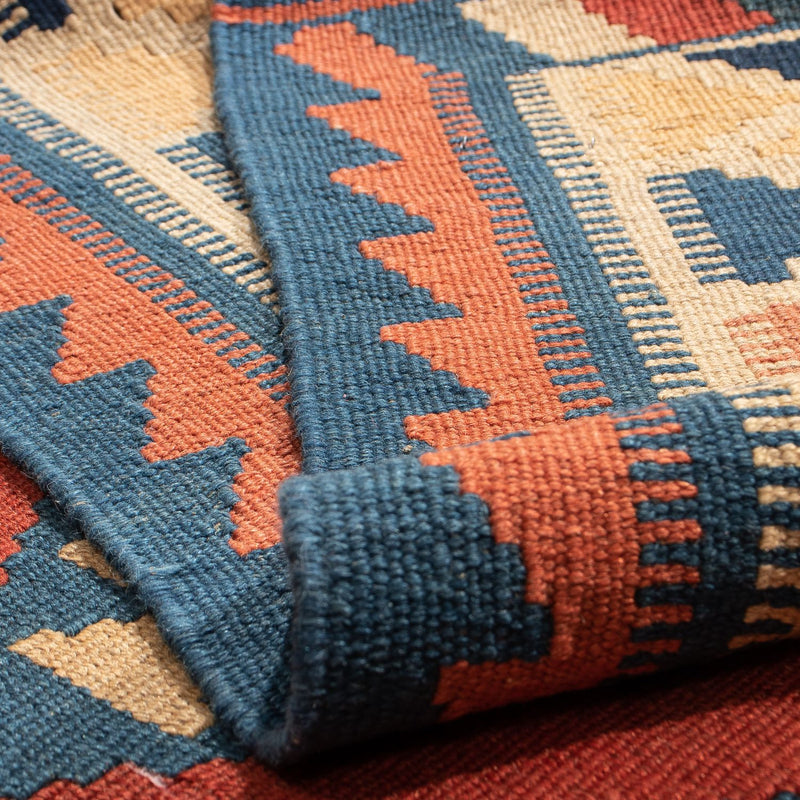 Kelim Rug - Oriental - 200 x 153 cm - rust