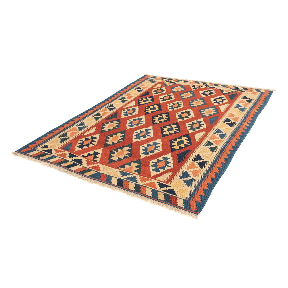 Kelim Rug - Oriental - 200 x 153 cm - rust