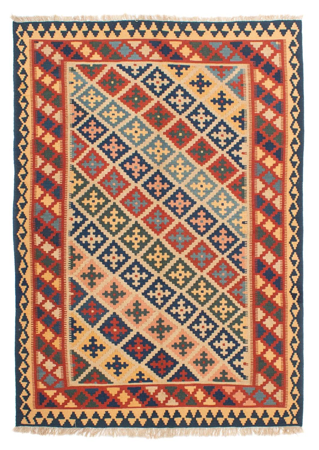 Kelim Rug - Oriental - 221 x 164 cm - multicolored