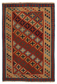 Kelim Rug - Oriental - 210 x 158 cm - multicolored
