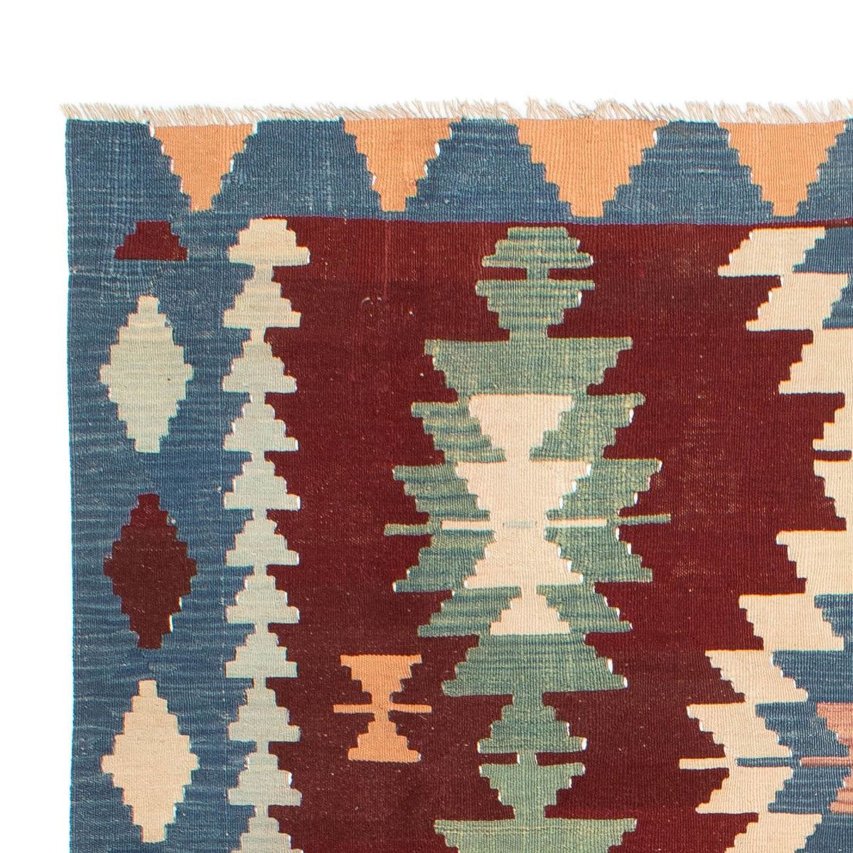 Kelim Rug - Oriental - 265 x 190 cm - dark red