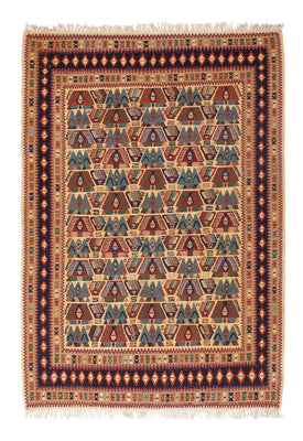 Kelim Rug - Oriental - 158 x 108 cm - light brown