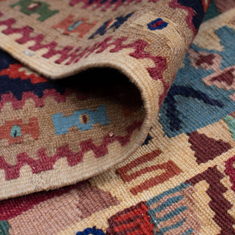 Kelim Rug - Oriental - 158 x 108 cm - light brown