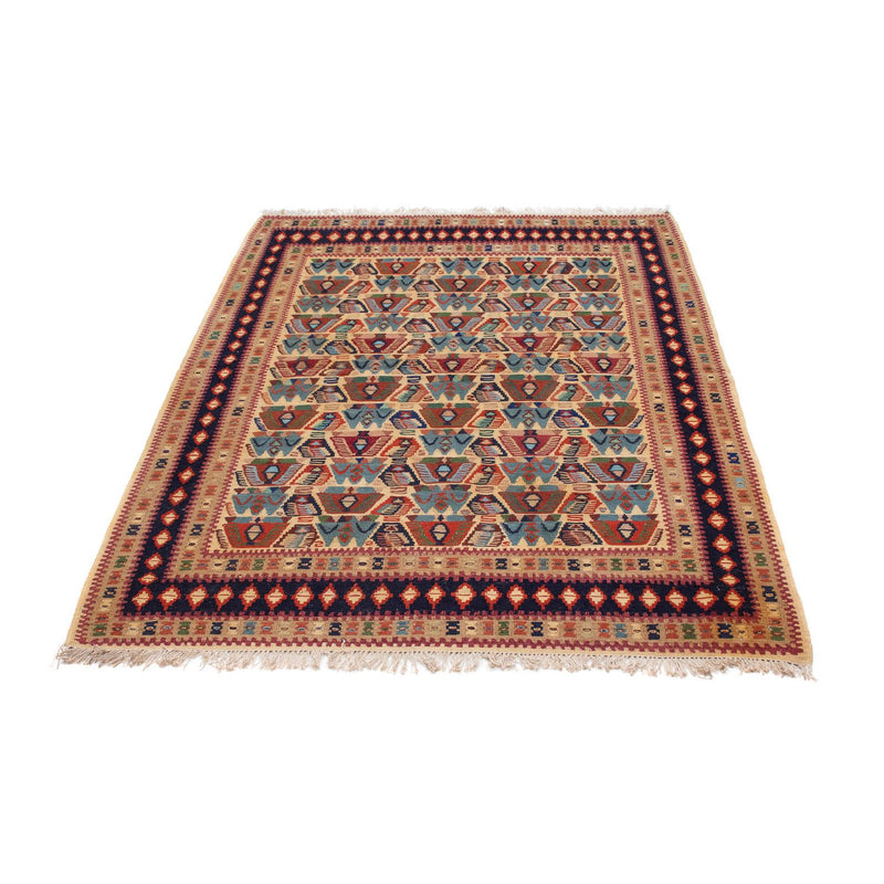 Kelim Rug - Oriental - 158 x 108 cm - light brown