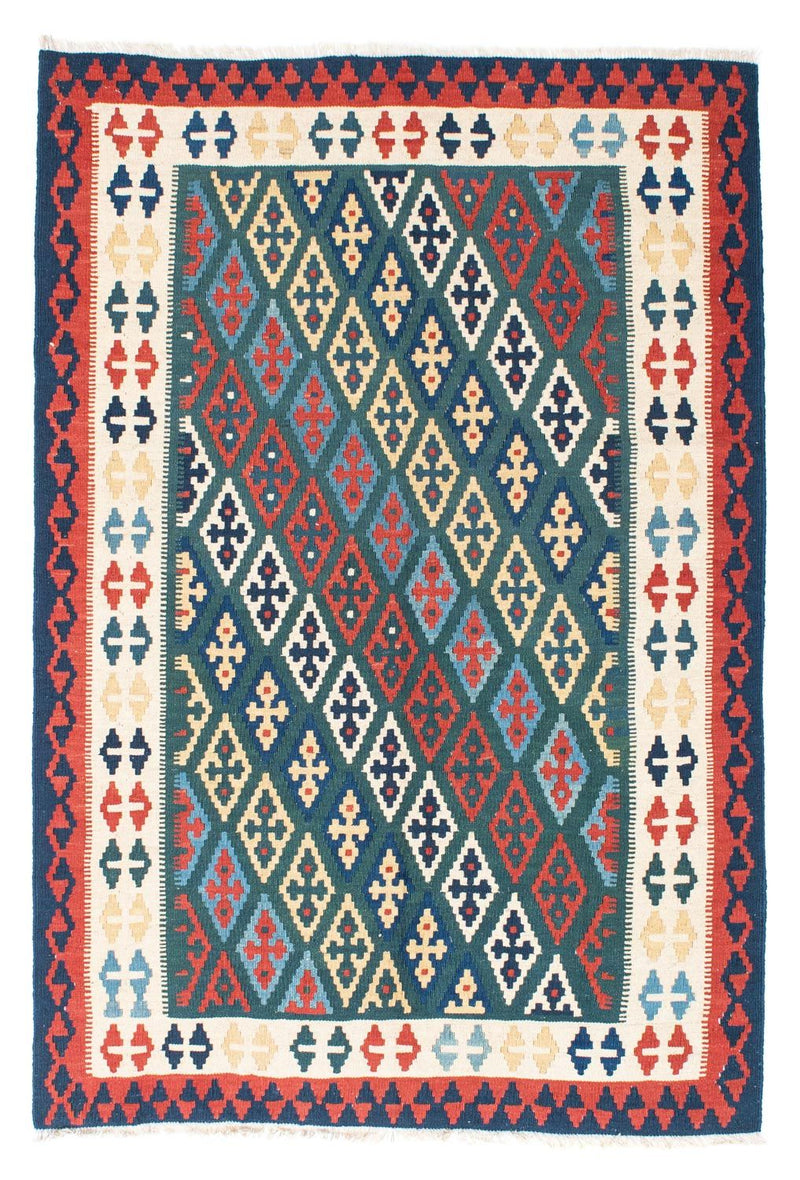 Kelim Rug - Oriental - 193 x 131 cm - blue